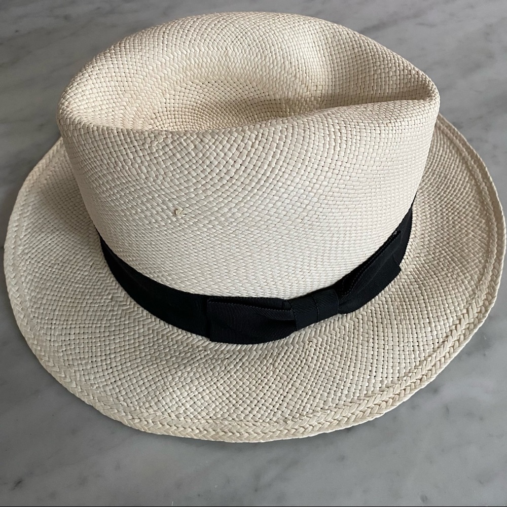 JOIE BEACH / POOL HAT - OS Black / White